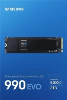M.2 NVMe SSD Samsung SSD 990 EVO  / 2.0TB  / PCIe4.0 x4 / 5.0 x2, NVMe 2.0 thumbnav 2