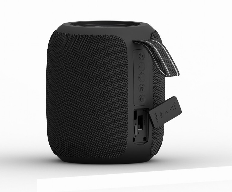 Boxa portabila Gembird SPK-BT-LED-05-BK/ 8W / Bluetooth / microSD / USB / 1200 mAh photo 3