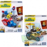 Mega Bloks Minions Flying Hot Dogs/Scooter Escape