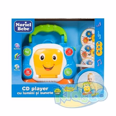 Noriel NOR6180 Cd Player Cu Lumini Si Sunete 