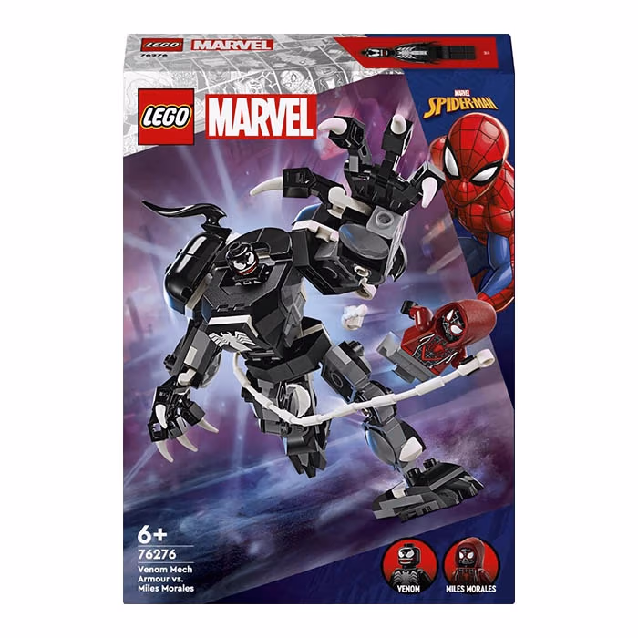 Lego Marvel Spider-Man Яд и меч доспехи и Майлз Моралес 76276