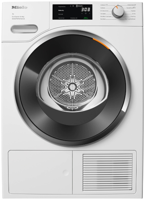 Сушильная машина Miele TWF760WP / 8 кг / A+++ / Белый photo 1 Сушильная машина Miele TWF760WP / 8 кг / A+++ / Белый photo 1