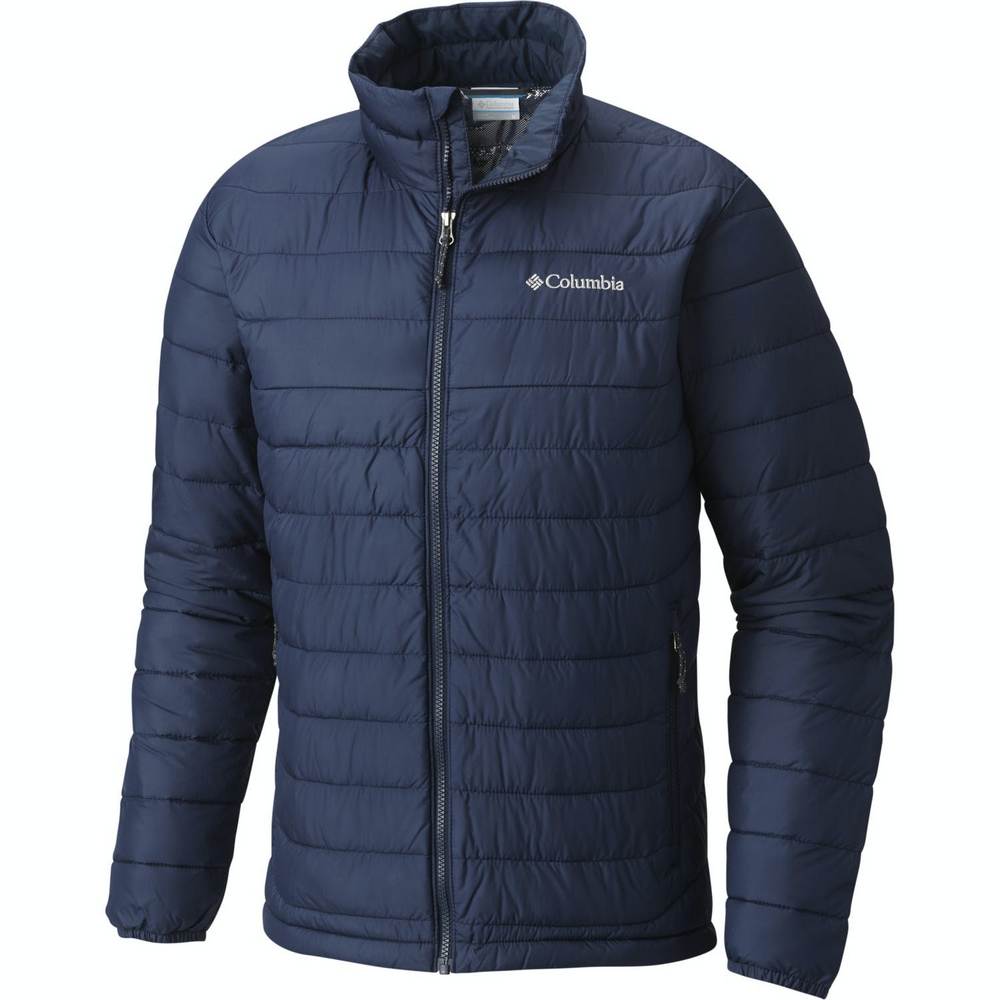 Куртка мужская Columbia Powder Lite Jacket S Серый/Розовый photo 1