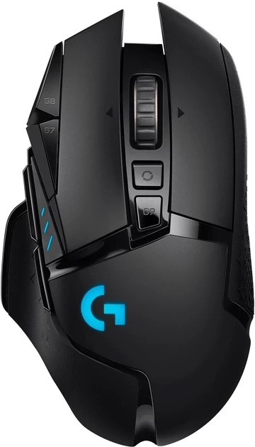 Mouse fara fir Logitech G502 Lightspeed Wireless Black / Optic / Black photo 1 Mouse fara fir Logitech G502 Lightspeed Wireless Black / Optic / Black photo 1