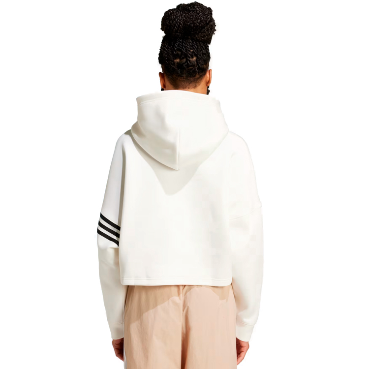 Толстовка Adidas NEUCL HOODIE XXS Белый Женский photo 4