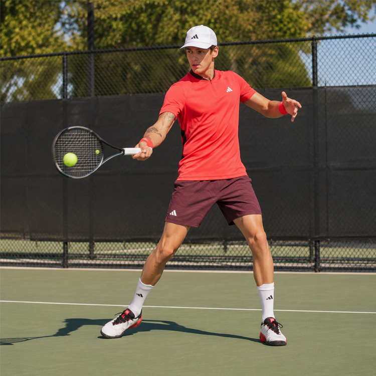Sorti de bărbați Adidas ERGO SHORT PRO S Rosu photo 7