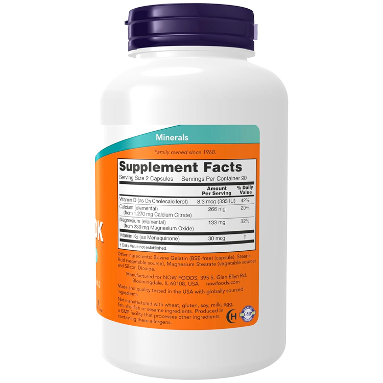 Витамины Now Foods Cal-Mag DK photo 2