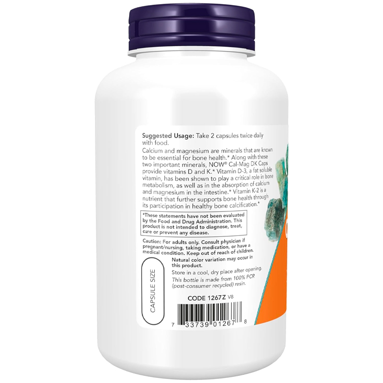 Витамины Now Foods Cal-Mag DK photo 3