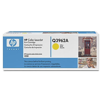 HP 122A (Q3962A) Yellow Cartridge for HP LaserJet 2840, 2550, 2820, 4000 p.