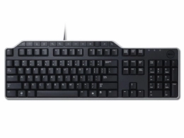 Dell KB-522 Wired Business Multimedia USB Keyboard, Black (580-17683), Includes detachable palm-rest 2 Hi-Speed USB 2.0 ports, Seven multimedia keys and seven hot keys.
