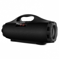 SVEN PS-460 Black, Bluetooth Portable Speaker, 18W RMS, Support for iPad & smartphone, Bluetooth v.2.1 +EDR,FM tuner, USB & microSD, built-in lithium battery -1800 mAh, ability to control the tracks, AUX stereo input, Headset mode thumbnav 1