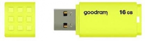16GB USB2.0 Goodram UME2 Yellow, Plastic, Anti-slip design (Read 20 MByte/s, Write 5 MByte/s) thumbnav 2