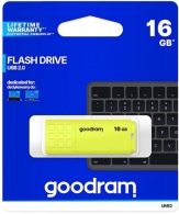 16GB USB2.0 Goodram UME2 Yellow, Plastic, Anti-slip design (Read 20 MByte/s, Write 5 MByte/s) thumbnav 3