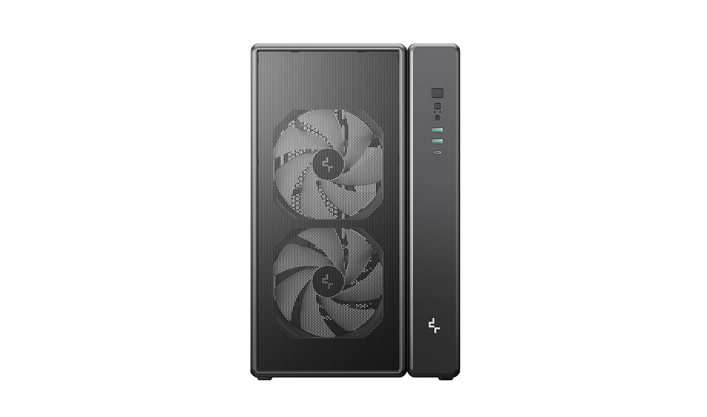 Carcasa DEEPCOOL CG590 MESH 2F / w/oPSU / 2x160mm / ATX photo 3
