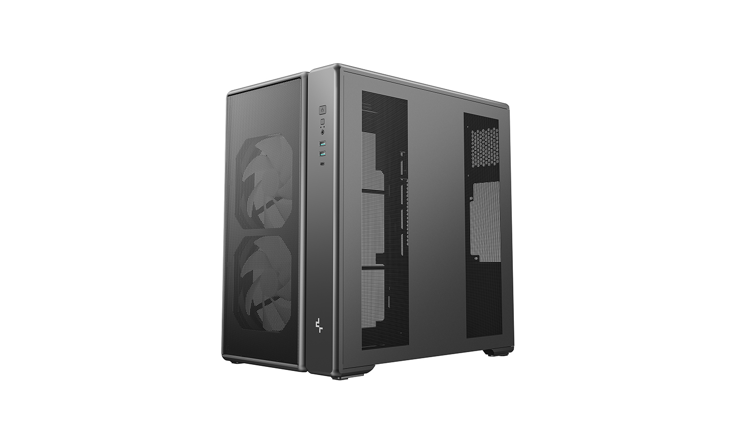 Carcasa DEEPCOOL CG590 MESH 2F / w/oPSU / 2x160mm / ATX photo 7
