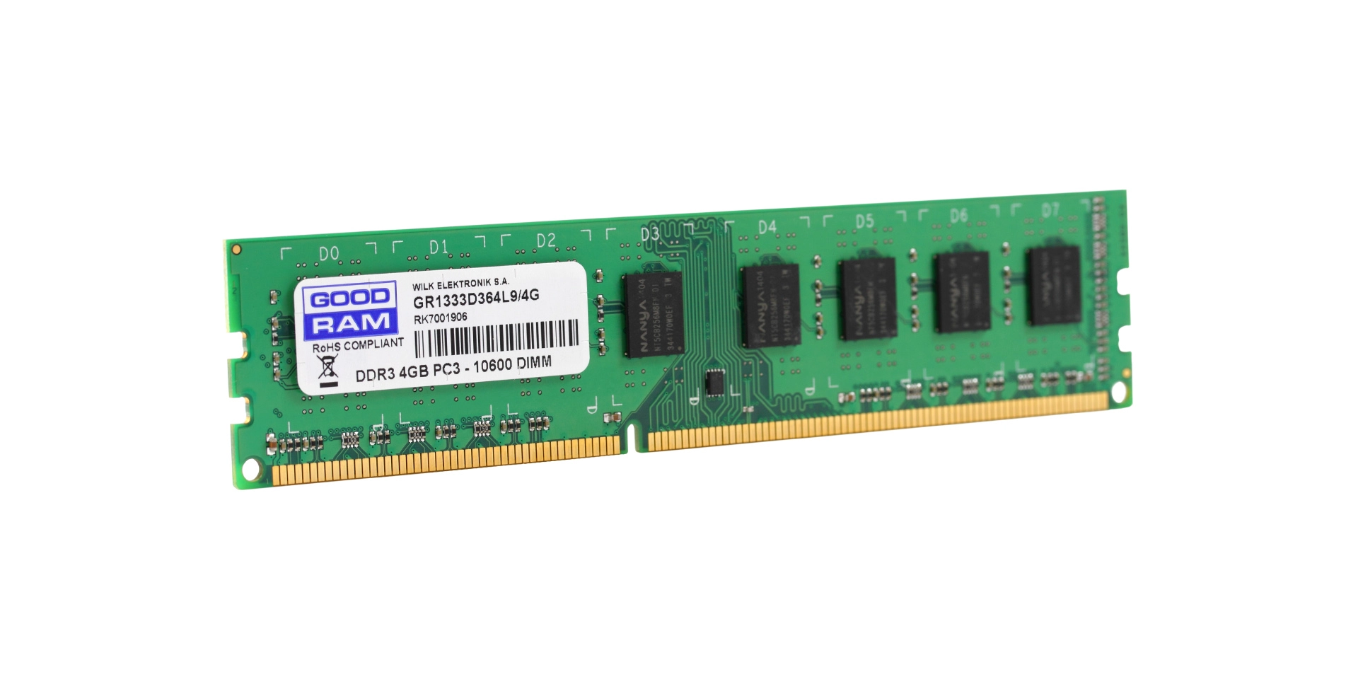 Оперативная память GOODRAM DDR3L-1600 4ГБ