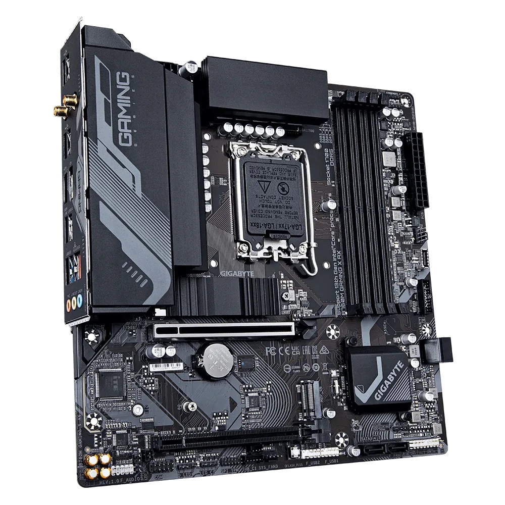 Материнская плата GIGABYTE B760M GAMING X AX / 1700 / B760 / DDR5 / mATX photo 3