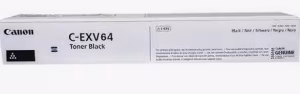 Toner Canon C-EXV 64 Black (38000 pages 5%) for Canon imageRUNNER Advance DX C3922i/26i/30i/35i.