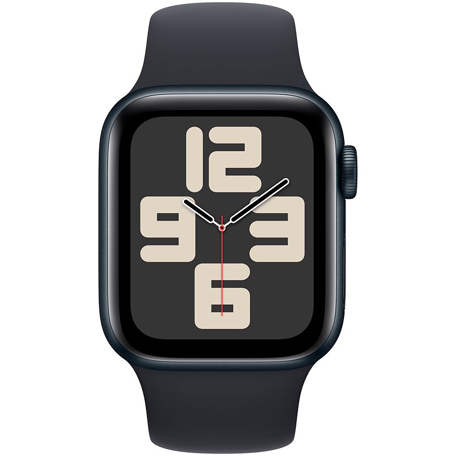 Smart watch Apple Watch SE GPS 40mm Midnight Aluminium Case with Midnight Sport Band - S/M (MR9X3QR/A) 1 GB 1.57 photo 2