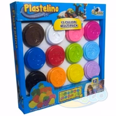 Noriel INT5379 Plastelino-Pasta De Modelat 12 Culori 2017 