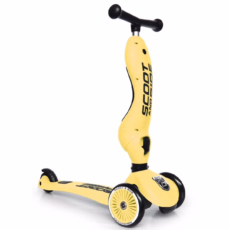 Scoot&Ride 96354 Trotineta 2 in 1 Highway Kick Lemon 