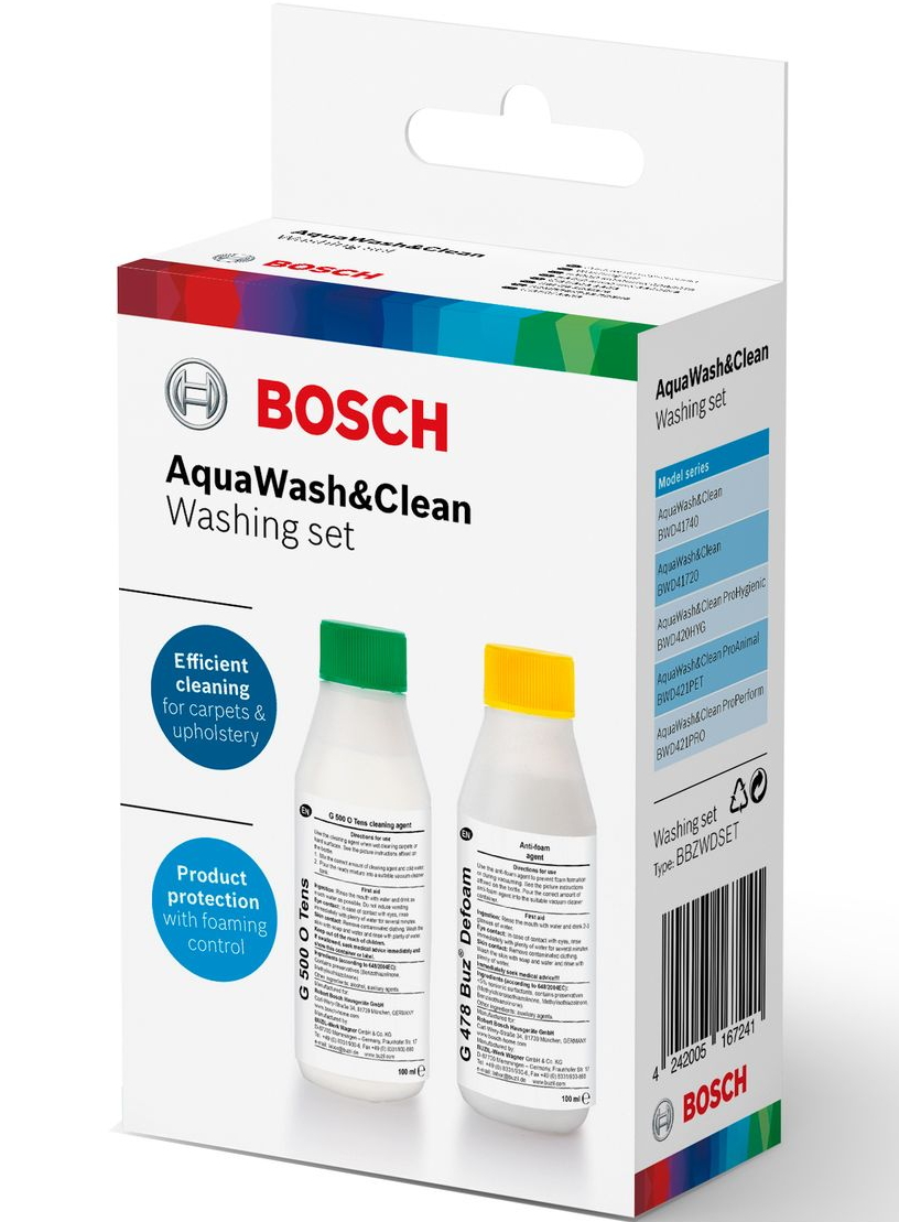 Моющее средство для пылесоса Bosch BBZWDSET photo 1 Моющее средство для пылесоса Bosch BBZWDSET photo 1