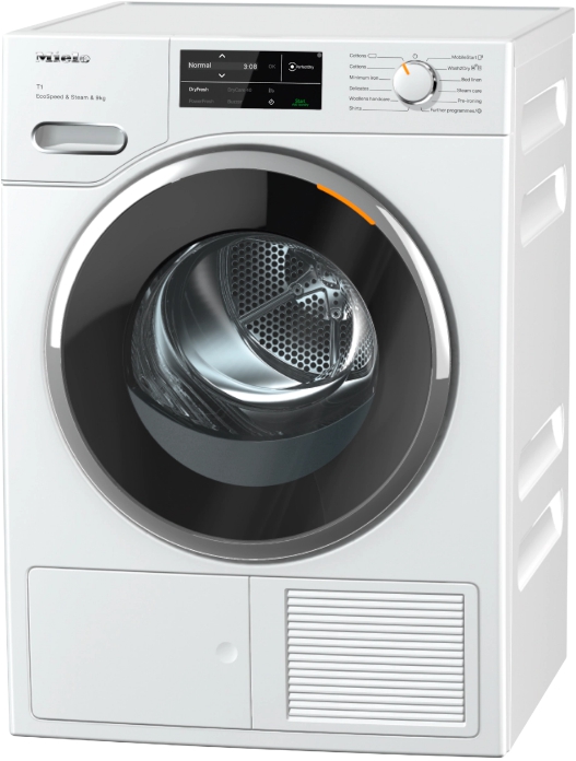 Сушильная машина с тепловым насосом Miele TWL780WP / 9 кг / A+++ / БелыйБелый photo 2