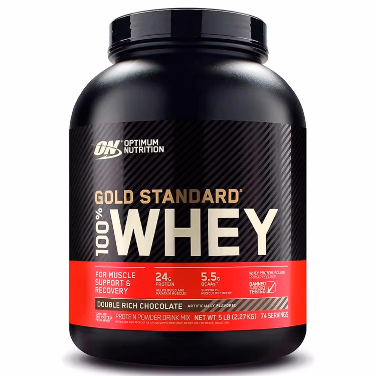 Сывороточный протеин Optimum Nutrition ON 100% WHEY GOLD DBL RICH CHOCOLATE 5LB