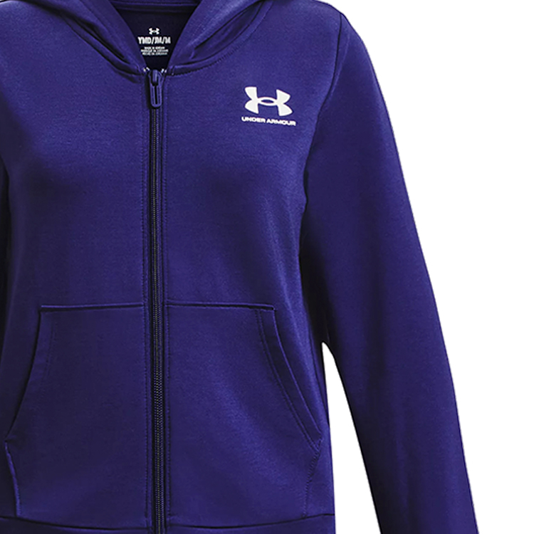 Hanorac Under Armour UA G RIVAL TERRY FZ HOODIE / Femei / M / Albastru photo 3