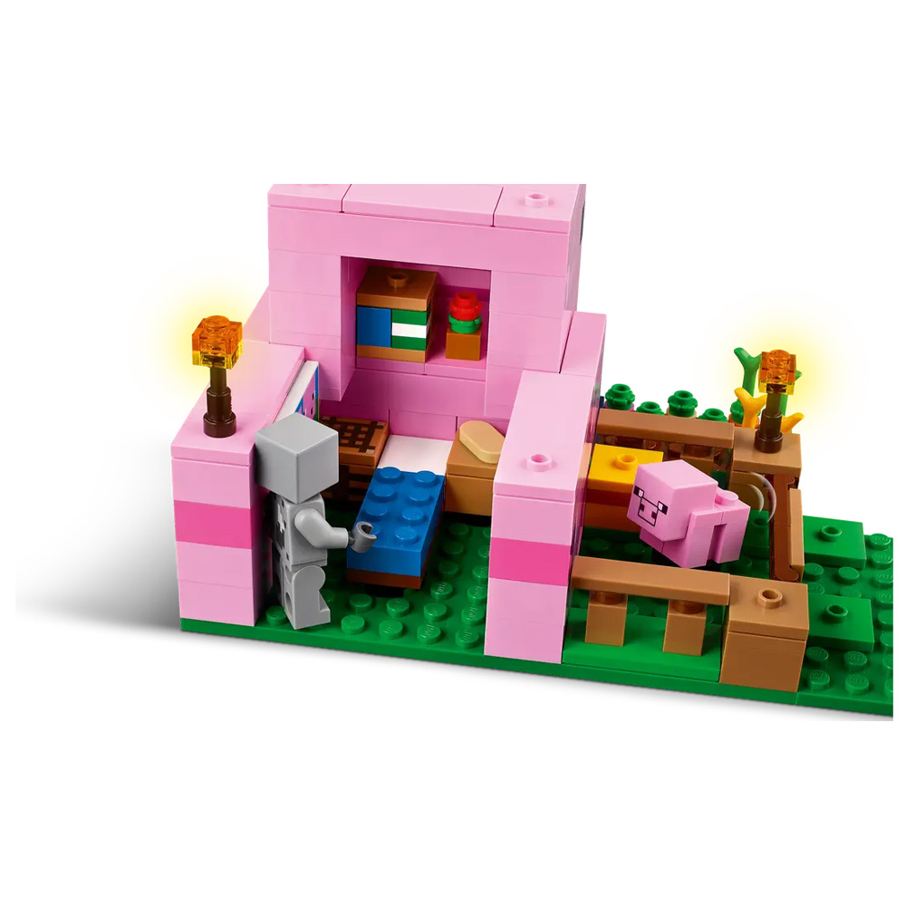 Constructor Lego Minecraft The Baby Pig House 21268 de la 7+ ani photo 5