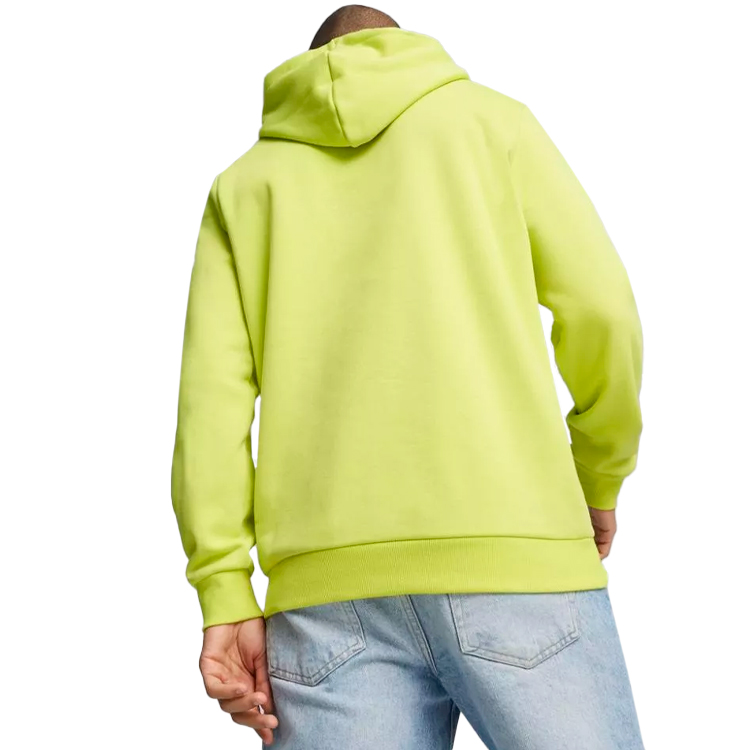 Hanorac pt bărbați Puma ESS Big Logo Hoodie FL S Galben photo 3