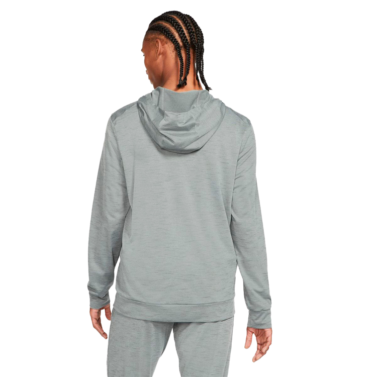 Hanorac pt bărbați Nike M NK DF TOP FZ HPRDRY LT YOGA XL Gri photo 4