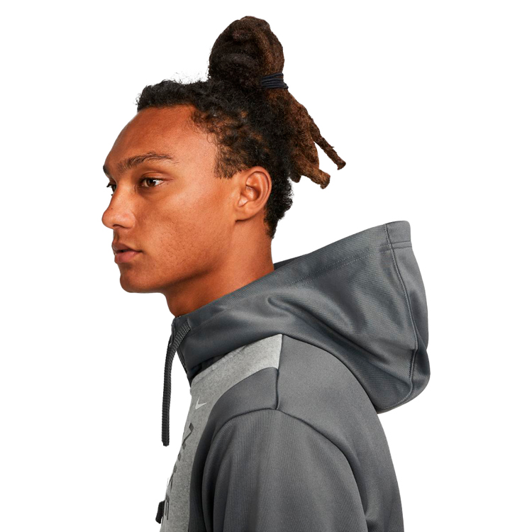 Hanorac pt bărbați Nike M NSW HYBRID PK FZ HOODIE S Gri photo 4
