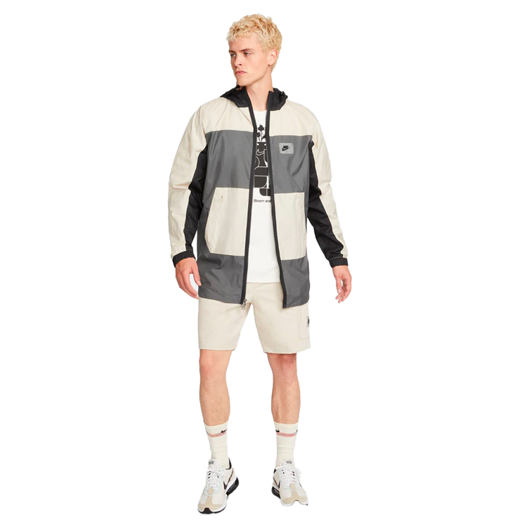 Jachetă Nike M NSW SPU WVN JKT XL Gri pentru bărbați  photo 5