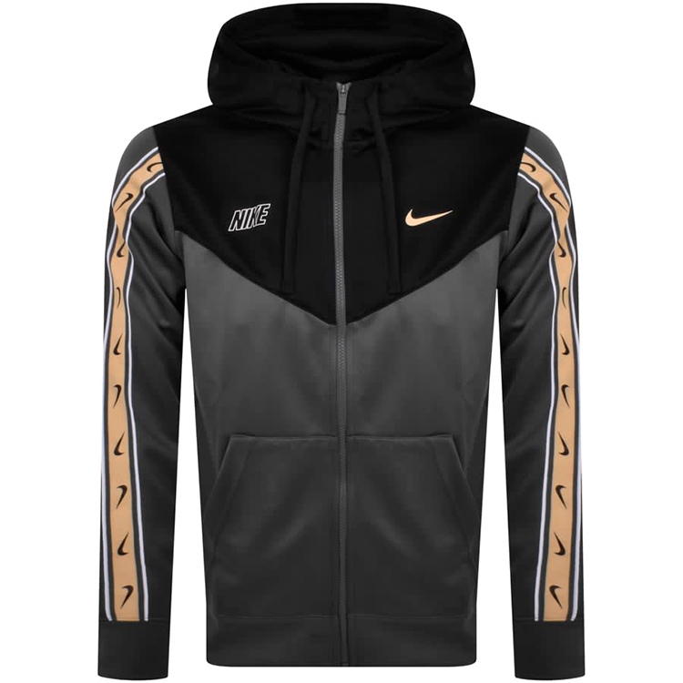 Hanorac pt bărbați Nike M NSW REPEAT SW PK FZ HOODY L Gri photo 2