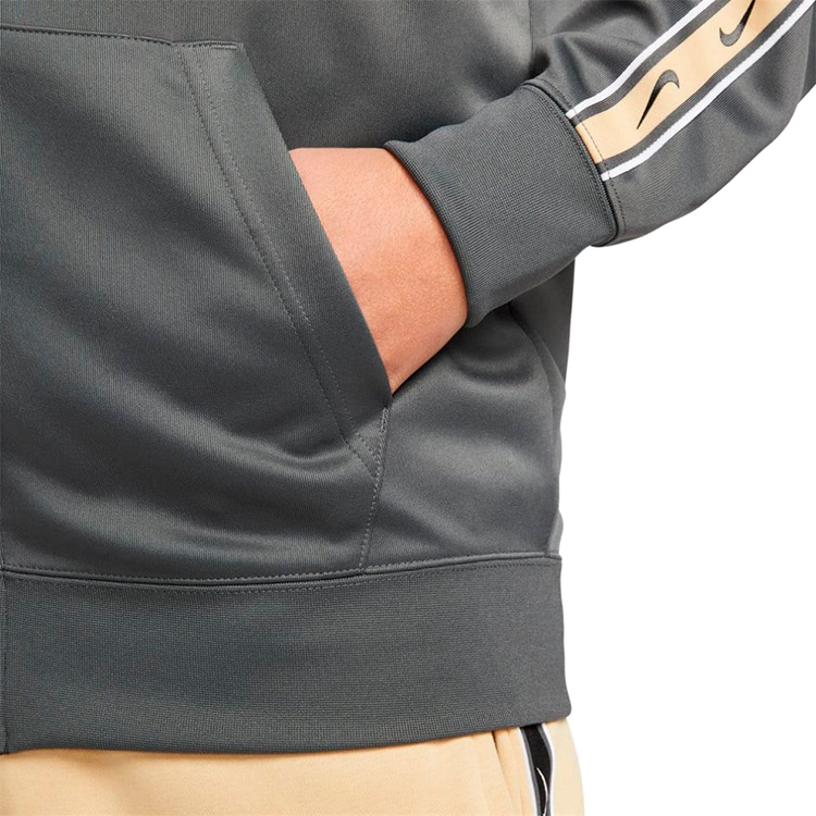 Hanorac pt bărbați Nike M NSW REPEAT SW PK FZ HOODY L Gri photo 5