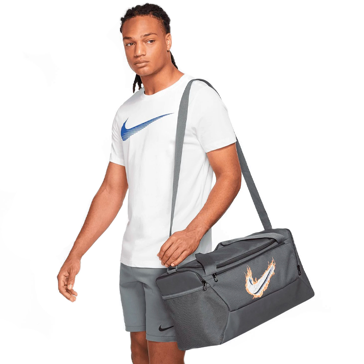 Geanta sport  Nike NK BRSLA S DUFF - VNTG/DX4479-068/Gri photo 3