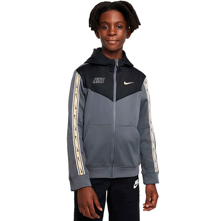 Толстовка Nike B NSW REPEAT SW PK FZ HOODIE / Мужской / S / Серый photo 2