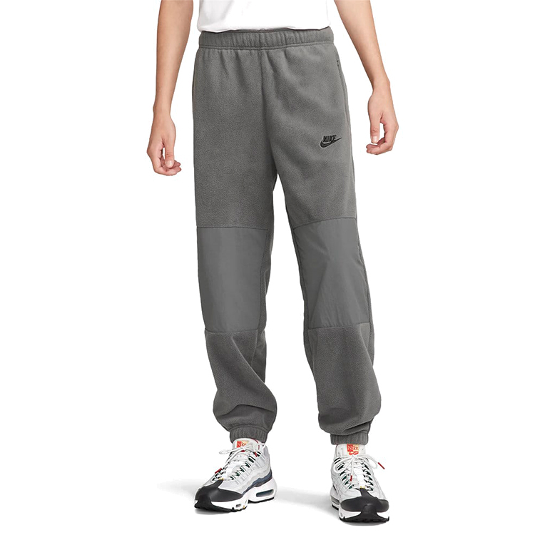 Брюки Nike M NK CLUB+ POLAR FLC CF PANT S Серый Мужской photo 2