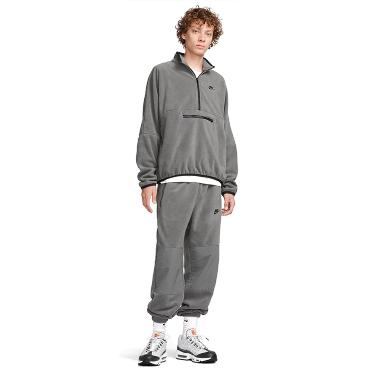 Брюки Nike M NK CLUB+ POLAR FLC CF PANT S Серый Мужской photo 3