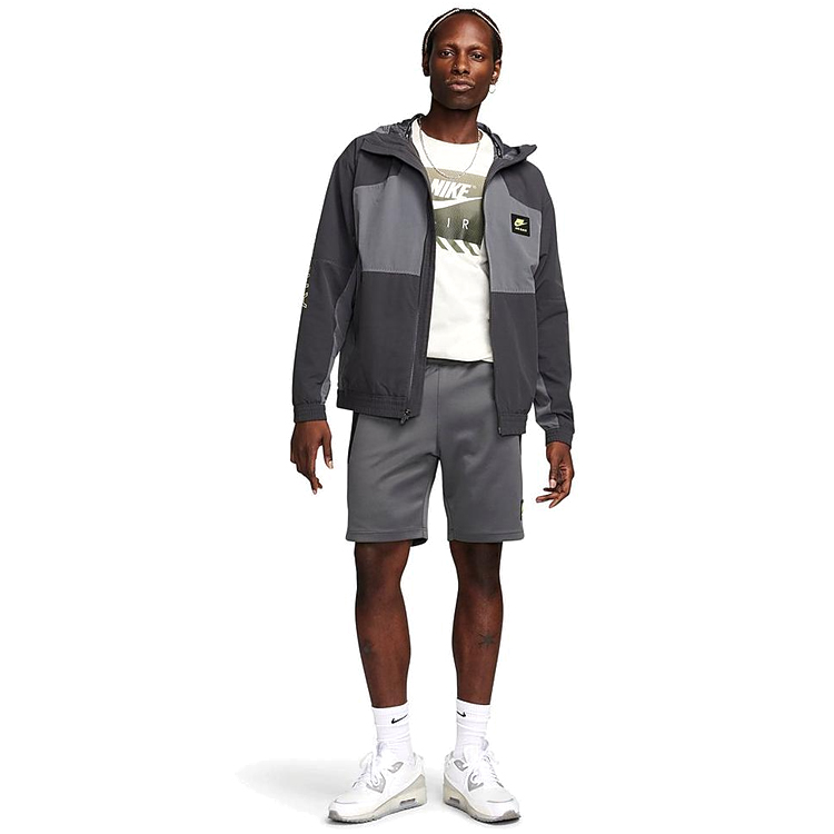 Sorti de bărbați Nike M NSW AIR MAX PK SHORT L Argintiu photo 5
