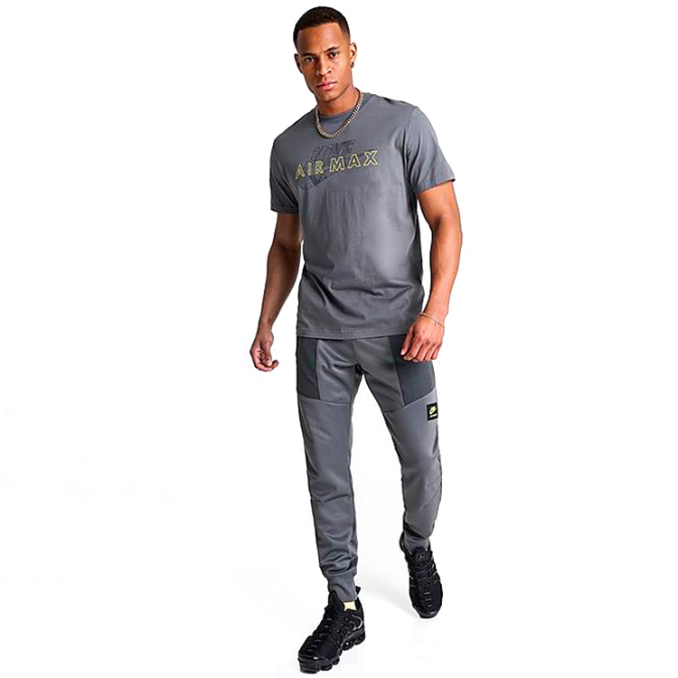Футболка мужская Nike M NSW AIR MAX SS TEE 2XL Серый photo 2