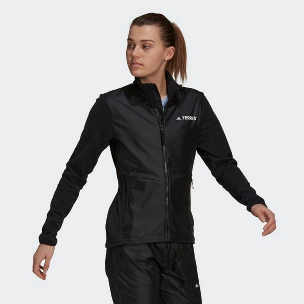 Hanorac Adidas W MT Windfl Jkt XS Negru Femei photo 2