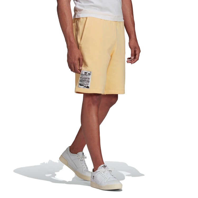 Sorti de bărbați Adidas Q2 GFX Short S Bej photo 4