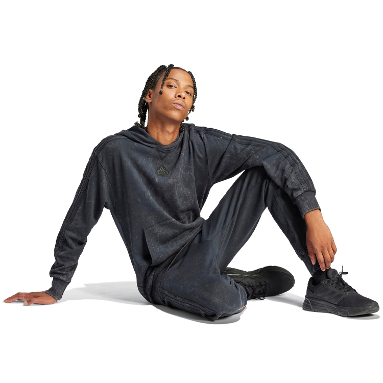 Мужская Толстовка Adidas M ALL SZN W HDY XS Черный photo 3