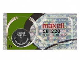 MAXELL Coin Battery CR1220 Blister, 1pcs,