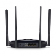 Wi-Fi роутер MERCUSYS MR80X / AX3000 Dual Band / Wi-Fi6 / Gigabit / 1WAN+3LAN / 4 external antennas