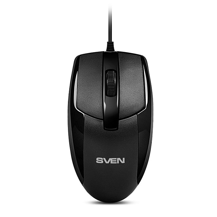 SVEN KB-S330C, Keyboard 12Fn-keys + Mouse (Optical 1000 dpi, 2+1(scroll wheel)), Waterproof design, Classic fullsize layout, USB, Black, Rus/Ukr/Eng photo 4