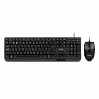 SVEN KB-S330C, Keyboard 12Fn-keys + Mouse (Optical 1000 dpi, 2+1(scroll wheel)), Waterproof design, Classic fullsize layout, USB, Black, Rus/Ukr/Eng