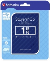 2.5” Внешний HDD Verbatim ”Store 'n' Go” / USB3.0 / 1.0TB / Blue thumbnav 2